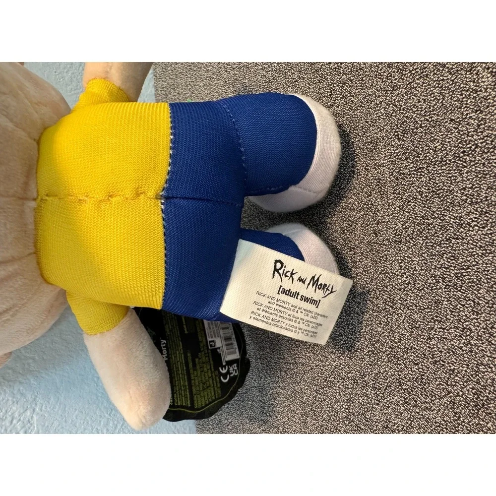 Jazwares Rick And Morty Warner Bros Morty Plush Figure Adult Swim Cartoon Toy 8